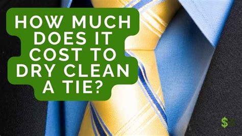 tie dry cleaning cost